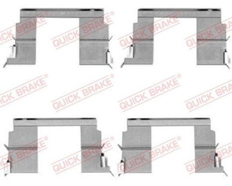 Accessory kit, disc brake pad
