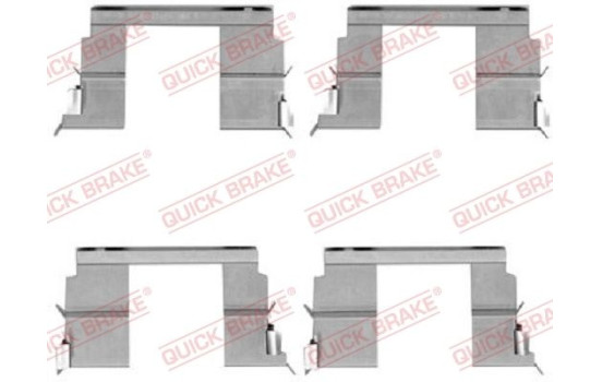 Accessory kit, disc brake pad