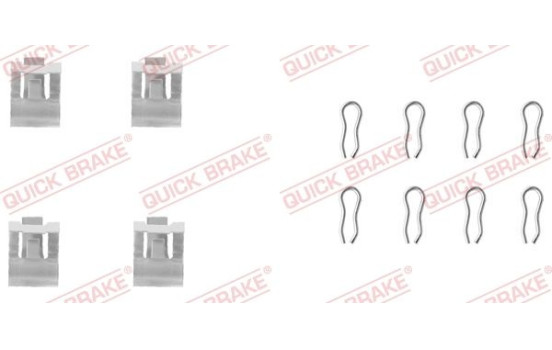 Accessory kit, disc brake pad