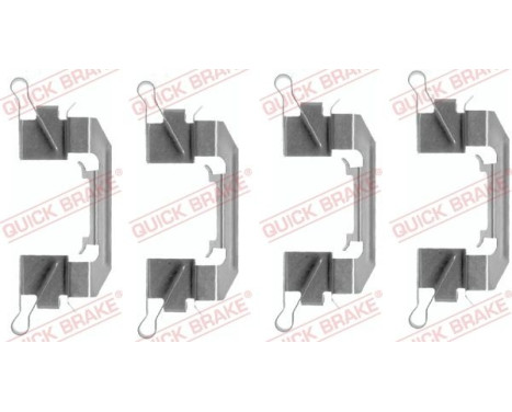 Accessory kit, disc brake pad