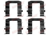 Accessory kit, disc brake pad