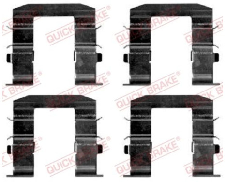 Accessory kit, disc brake pad