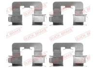 Accessory kit, disc brake pad
