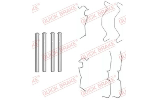 Accessory kit, disc brake pad