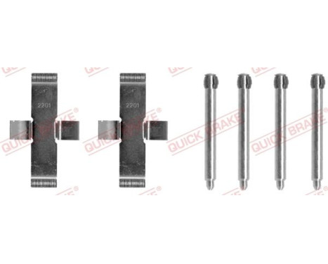 Accessory kit, disc brake pad