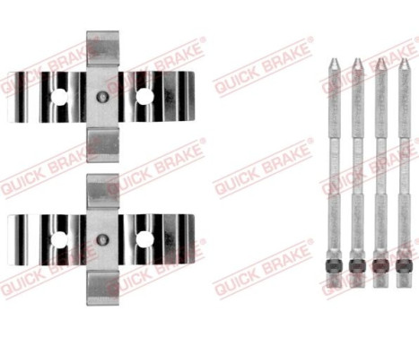 Accessory kit, disc brake pad