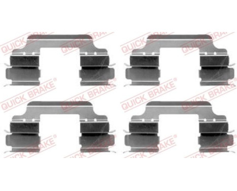 Accessory kit, disc brake pad