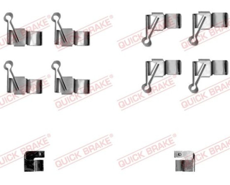 Accessory kit, disc brake pad