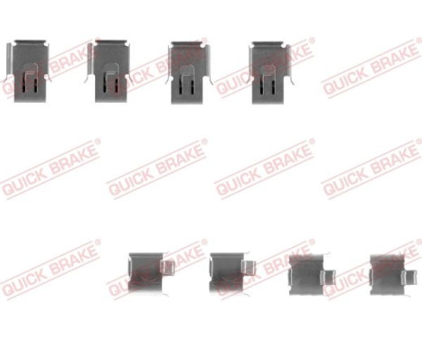 Accessory kit, disc brake pad