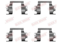 Accessory kit, disc brake pad
