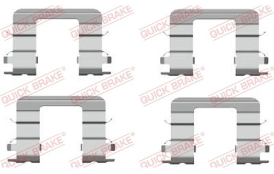 Accessory kit, disc brake pad