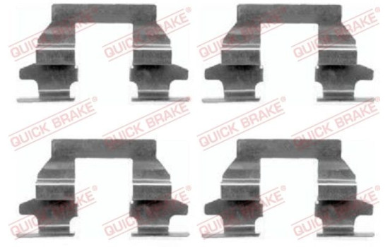 Accessory kit, disc brake pad