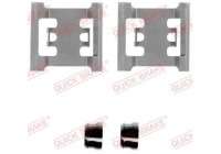 Accessory kit, disc brake pad