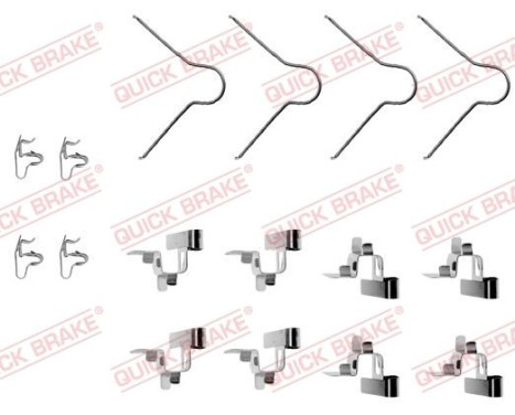 Accessory kit, disc brake pad