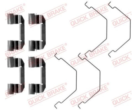 Accessory kit, disc brake pad