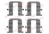 Accessory kit, disc brake pad