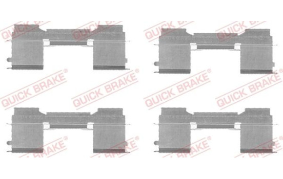 Accessory kit, disc brake pad