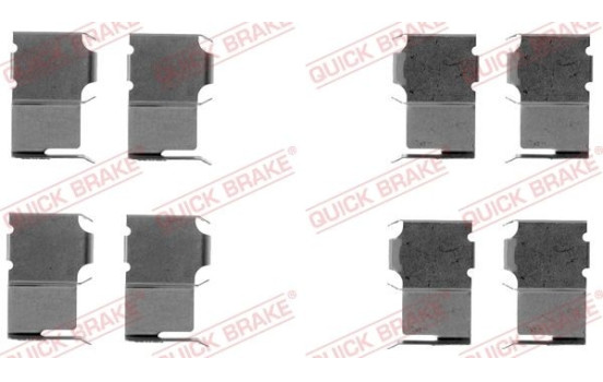 Accessory kit, disc brake pad