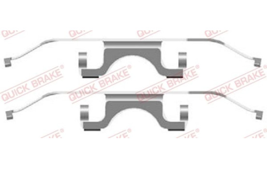 Accessory kit, disc brake pad