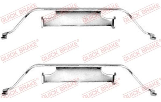 Accessory kit, disc brake pad