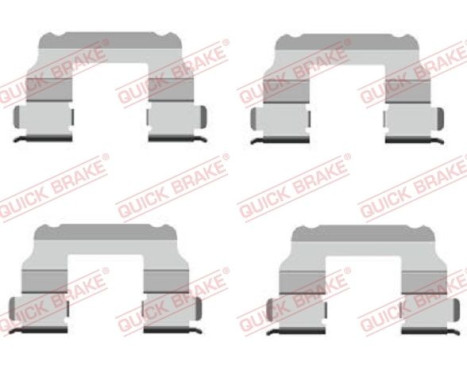 Accessory kit, disc brake pad