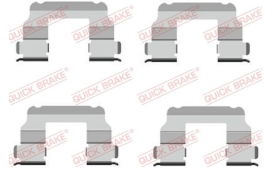 Accessory kit, disc brake pad