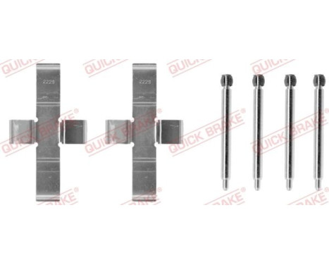 Accessory kit, disc brake pad