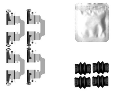 Accessory kit, disc brake pad