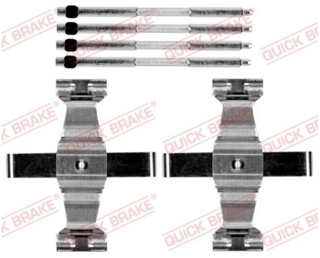Accessory kit, disc brake pad