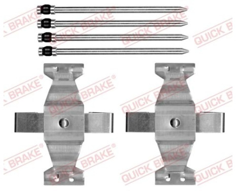 Accessory kit, disc brake pad