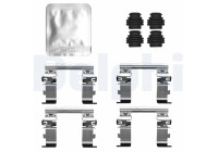 Accessory kit, disc brake pad