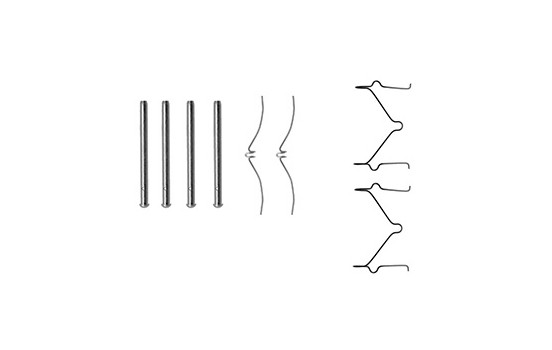 Accessory Kit, disc brake pads, Image 2