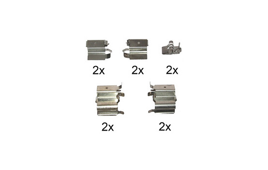 Accessory Kit, disc brake pads, Image 2