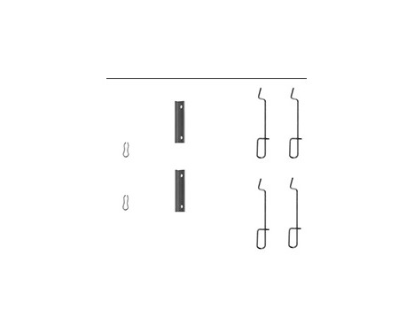 Accessory Kit, disc brake pads, Image 2
