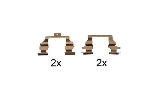 Accessory Kit, disc brake pads, Image 2