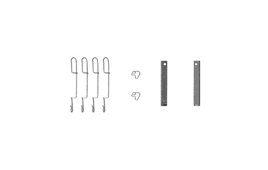 Accessory Kit, disc brake pads, Image 2