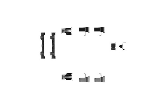 Accessory Kit, disc brake pads, Image 2