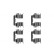 Accessory Kit, disc brake pads, Thumbnail 2