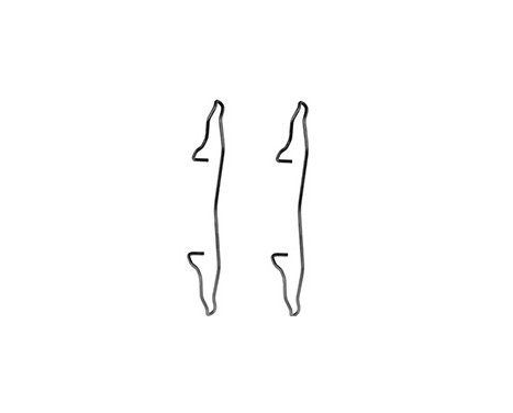 Accessory Kit, disc brake pads, Image 2
