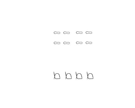 Accessory Kit, disc brake pads, Image 2