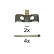Accessory Kit, disc brake pads, Thumbnail 2