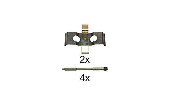Accessory Kit, disc brake pads, Image 2