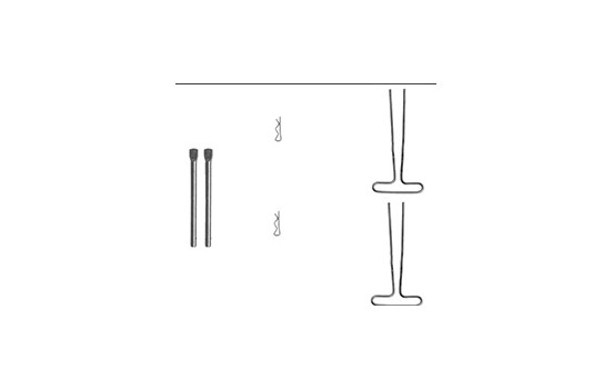 Accessory Kit, disc brake pads, Image 2