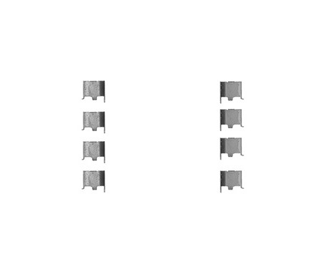 Accessory Kit, disc brake pads, Image 2