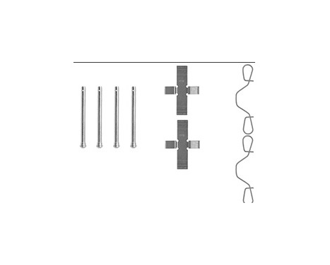 Accessory Kit, disc brake pads, Image 2