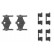 Accessory Kit, disc brake pads