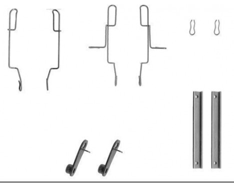 Accessory Kit, disc brake pads