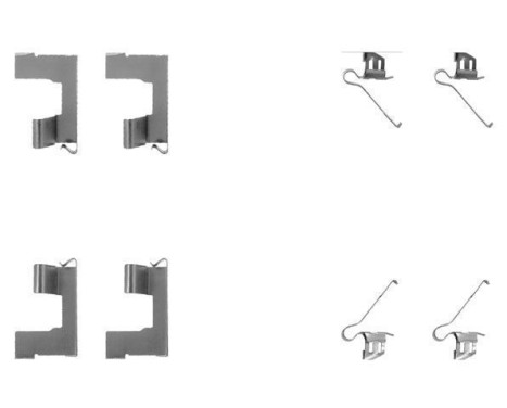 Accessory Kit, disc brake pads