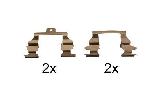 Accessory Kit, disc brake pads