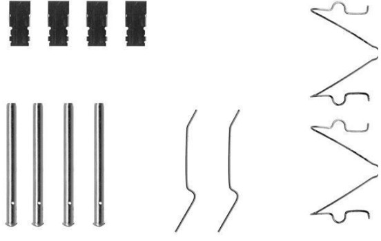 Accessory Kit, disc brake pads